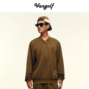 Casual Basic V-Neck Wrinkle-Resistant Active Sweatshirt